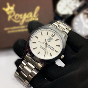 Home carrera calibre stainless steel watch