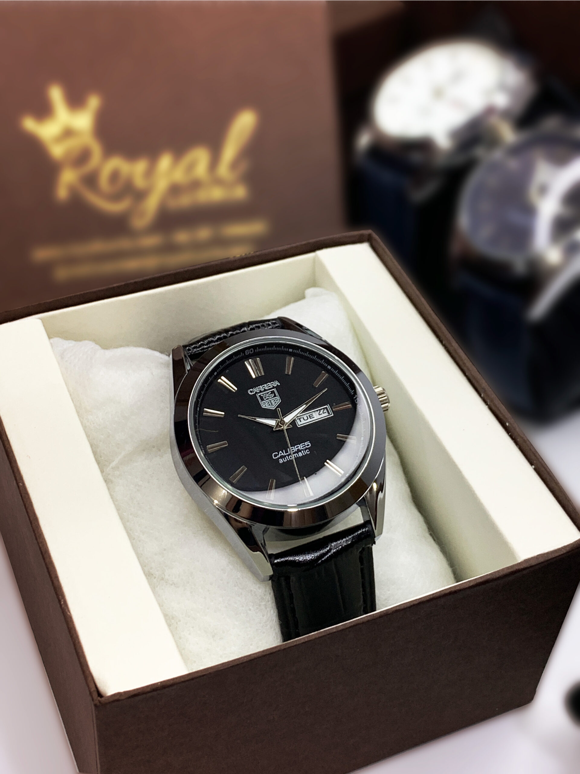 luxury carera calibr watch – black strap luxury carera calibr watch – black strap