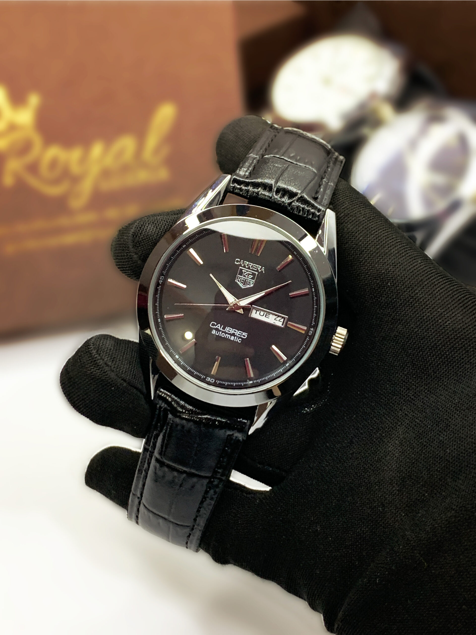 luxury carera calibr watch – black strap luxury carera calibr watch – black strap