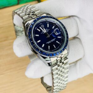 rlx limited watch – black dial with silver chain (copy)