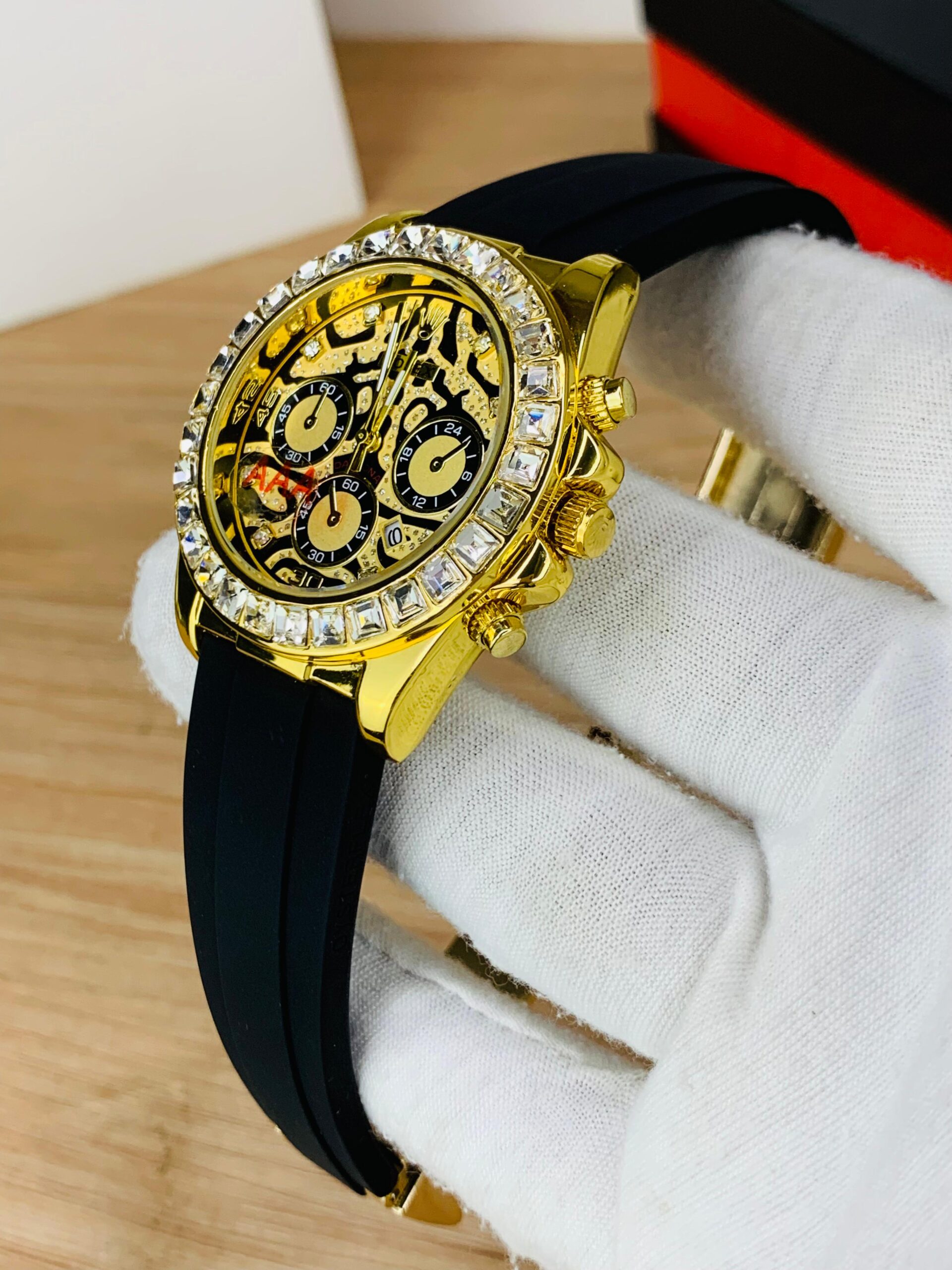 daytona stone rubber watch gold white f1 (copy) daytona stone rubber watch gold white f1 (copy)
