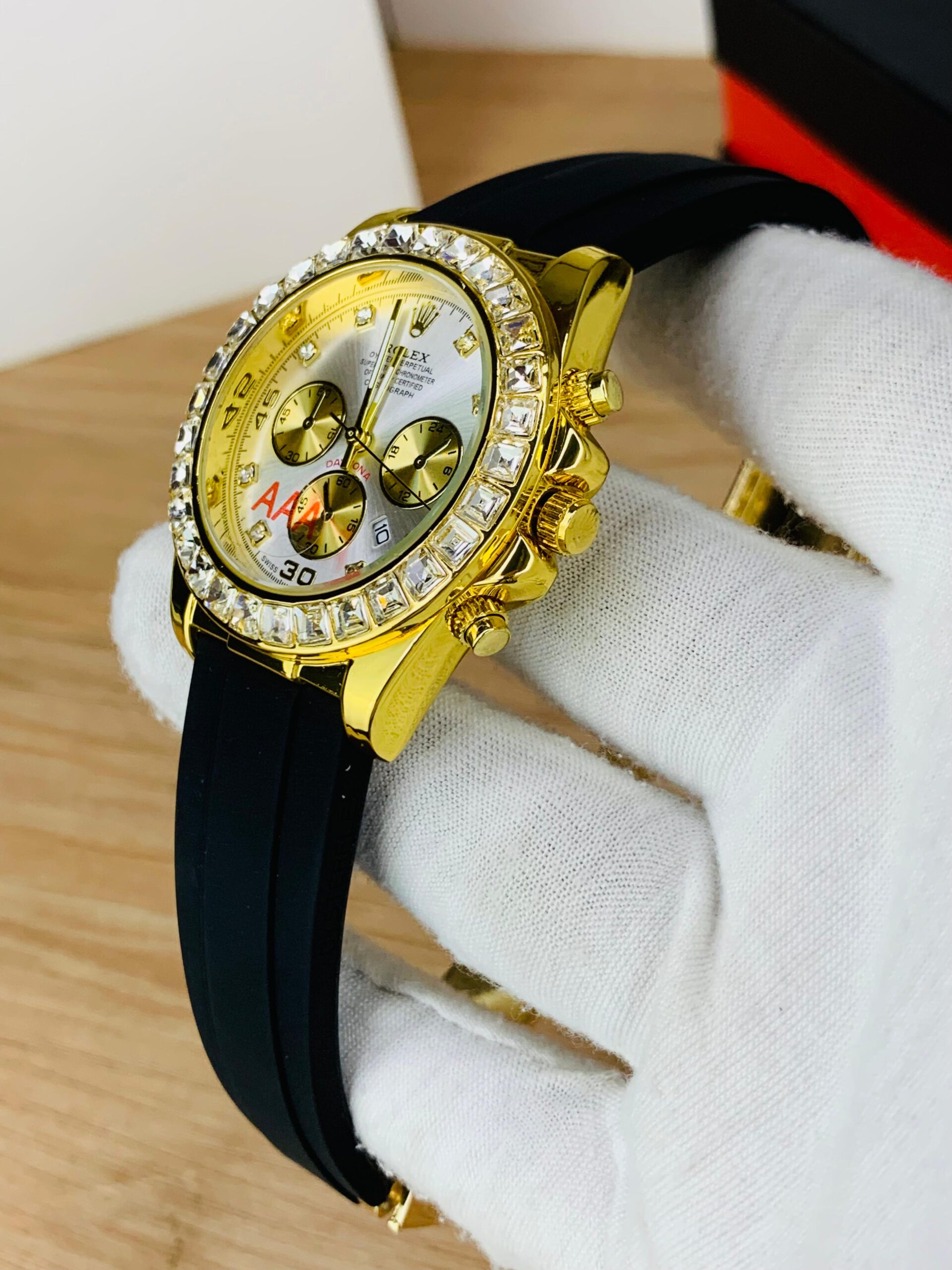 daytona stone rubber watch gold black f1 (copy) daytona stone rubber watch gold black f1 (copy)