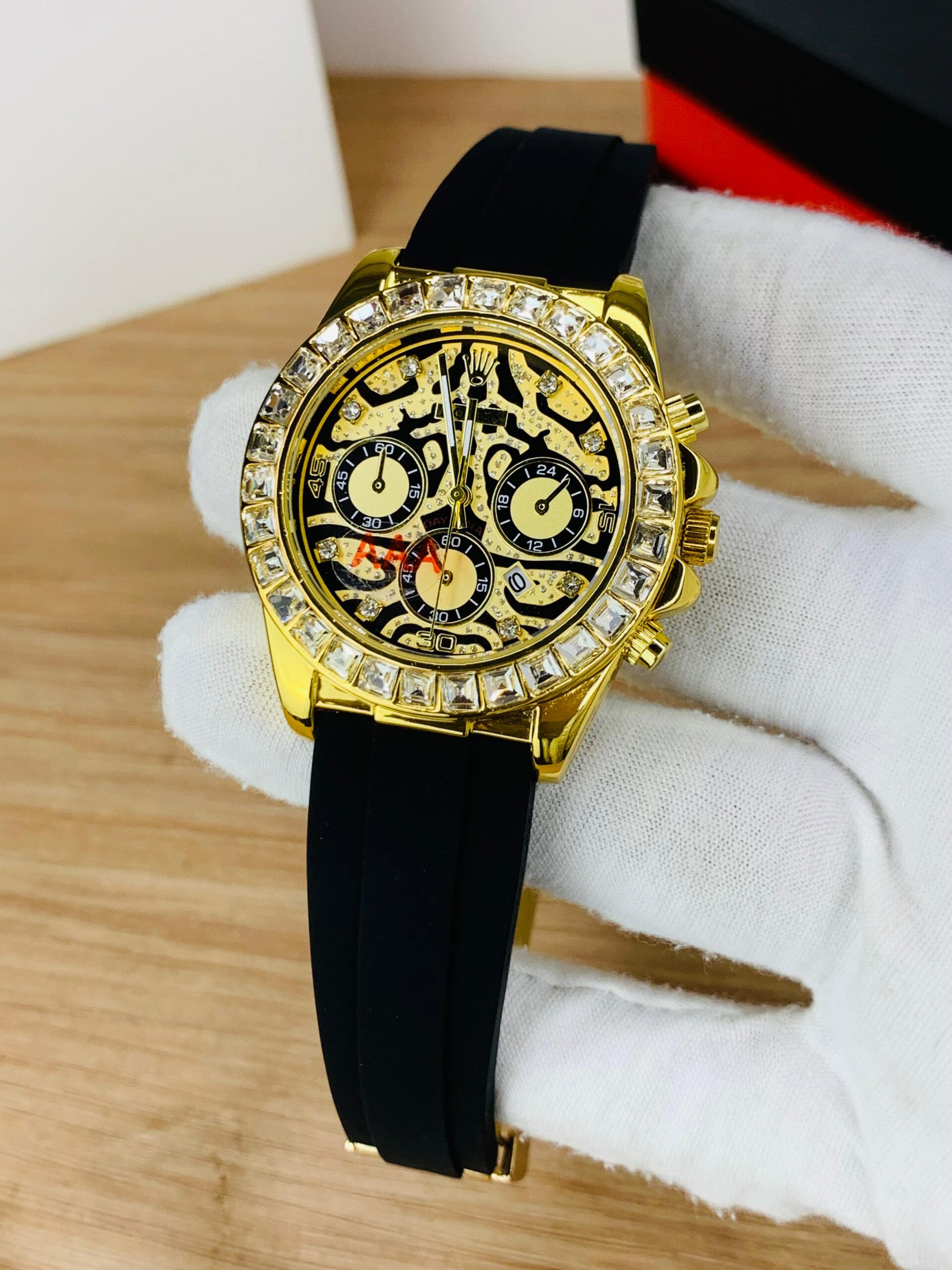 daytona stone rubber watch gold white f1 (copy) daytona stone rubber watch gold white f1 (copy)